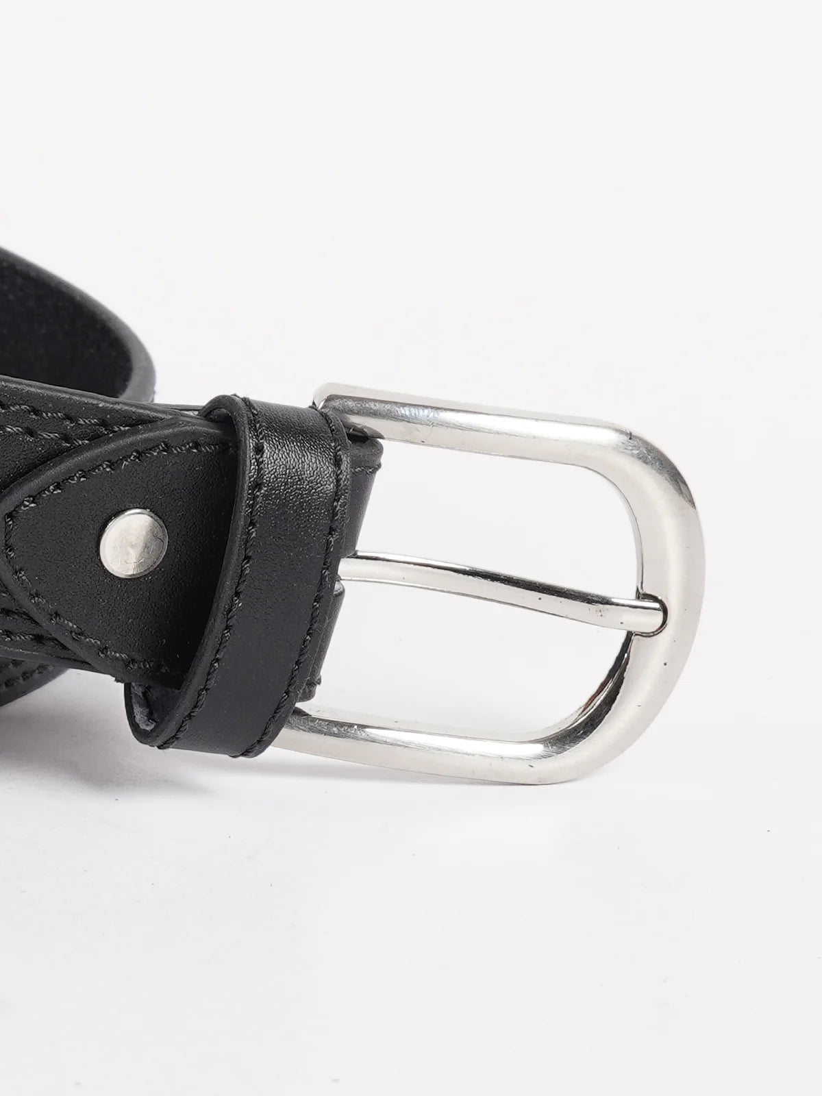 Black Leather Belt ATB1009