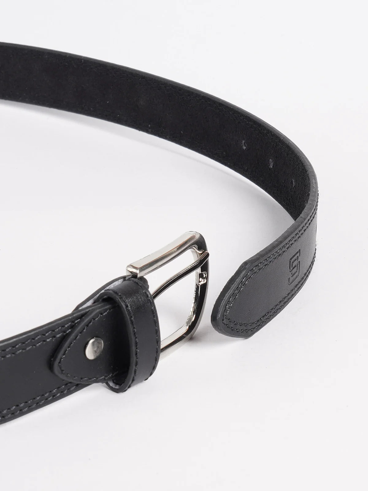 Black Leather Belt ATB1009