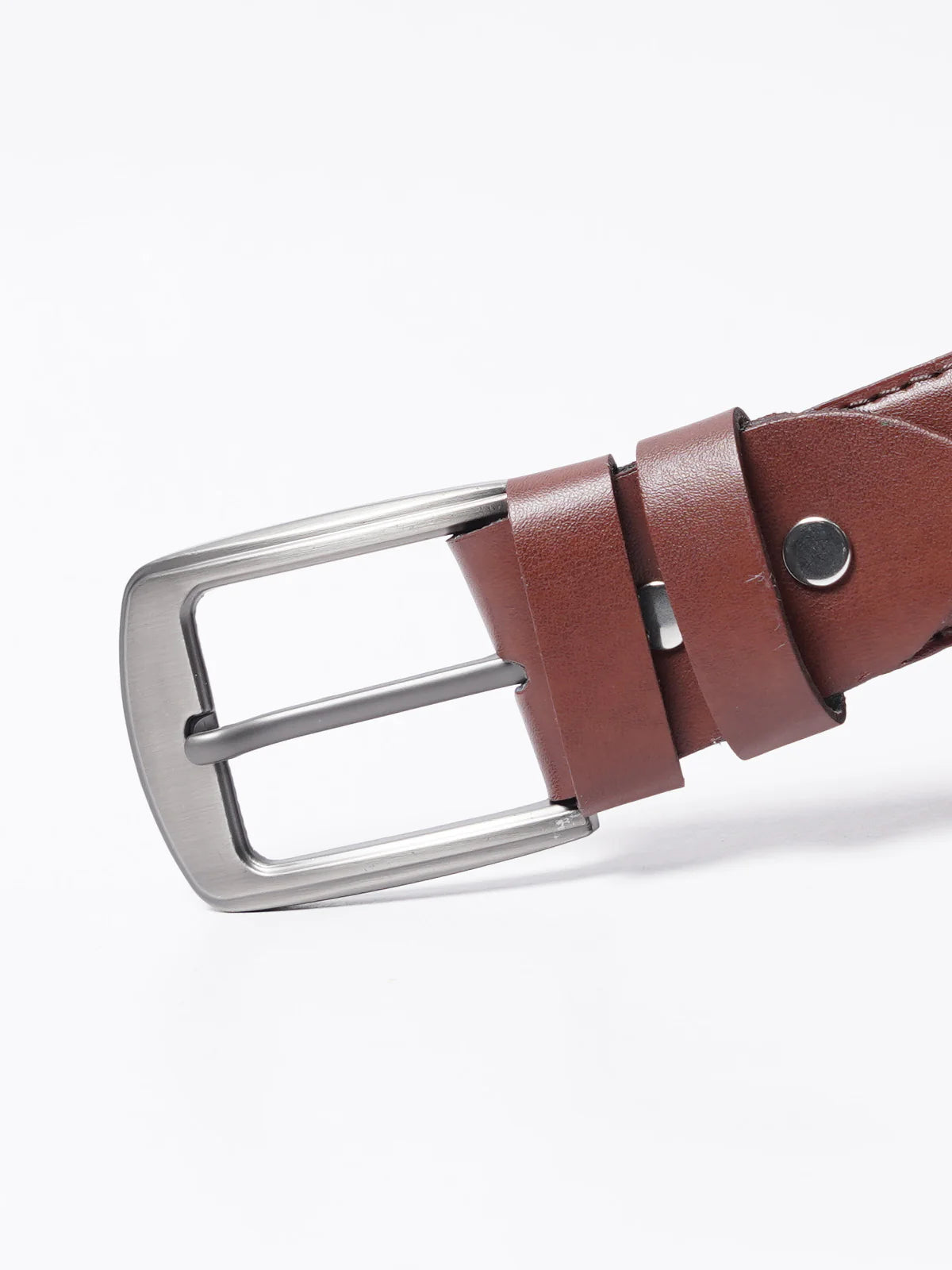 Light Brown Plain Leather ATB1005
