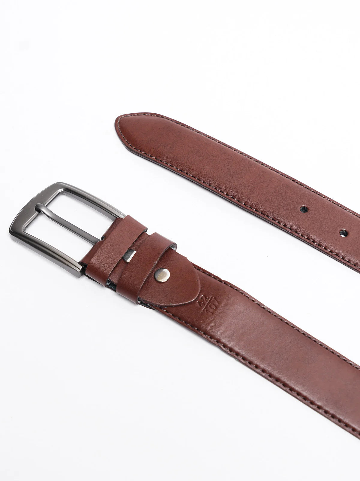 Light Brown Plain Leather ATB1005