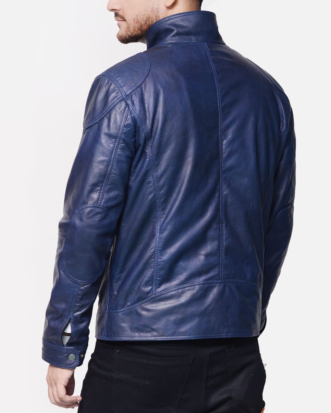 <img scr="Navy-Blue-Leather-Jacket-for-men.jpg" alt="Navy Blue Leather Jacket for Men"