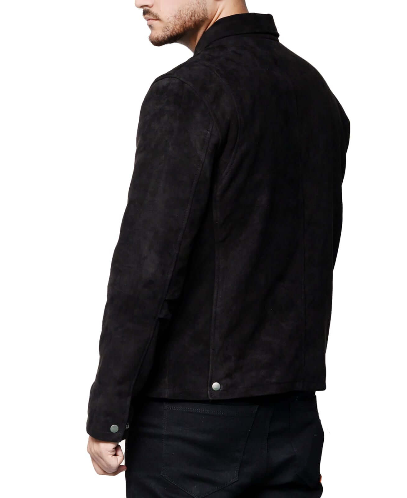 <img scr="black-Suede-Leather-Jacket-for-men.jpg" alt="Black Suede Leather Jacket for Men"