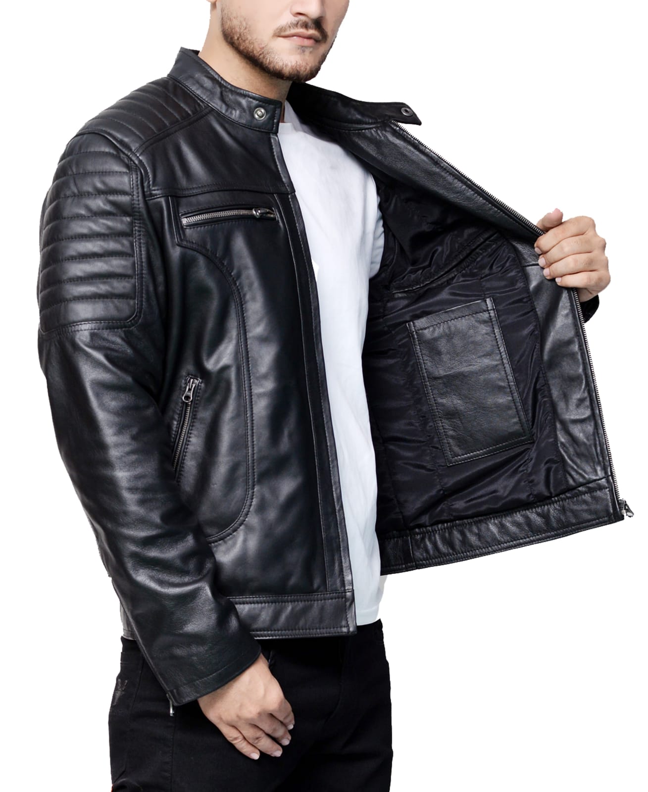 <img scr="Black-Leather-Biker-Jacket-for-men.jpg" alt="Black Leather Biker Jacket for Men"