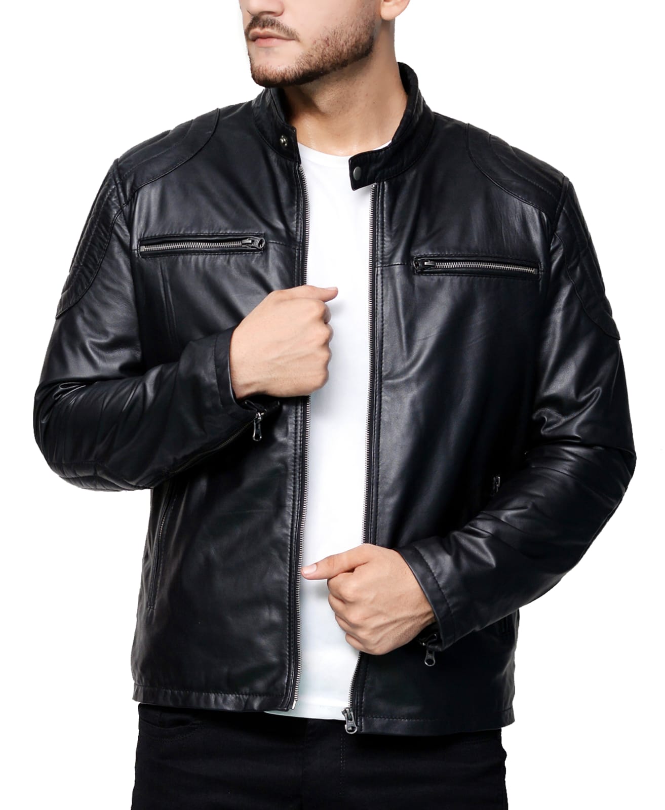 <img scr="Black-Leather-Jacket-for-men.jpg" alt="Black Leather Jacket for Men"