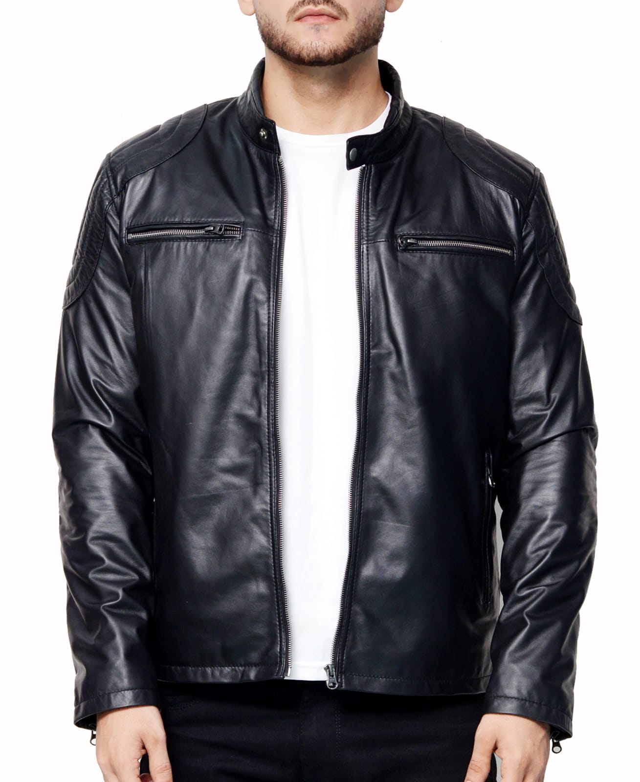<img scr="Black-Leather-Jacket-for-men.jpg" alt="Black Leather Jacket for Men"