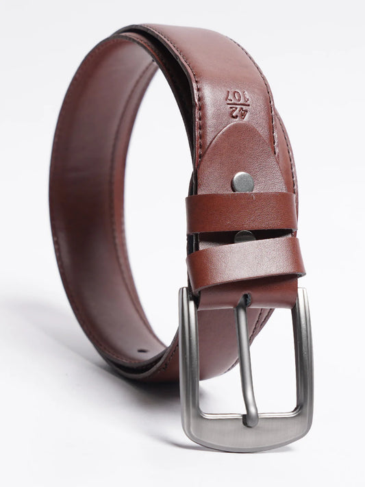 Light Brown Plain Leather ATB1005