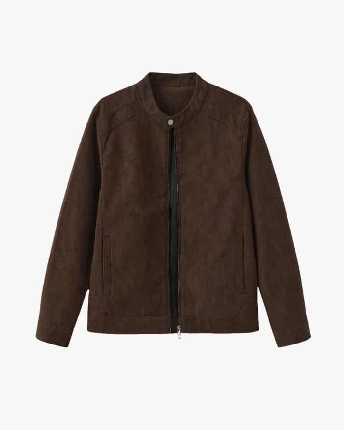 Suede Leather Jacket