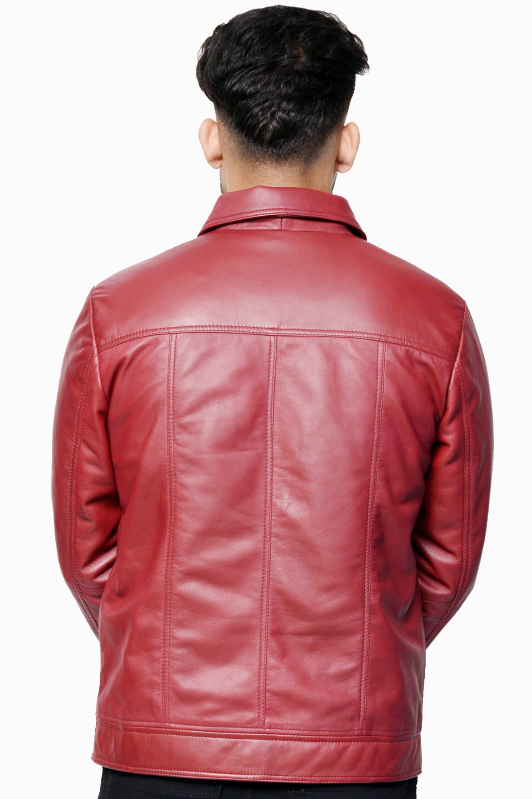 <img scr="Bold-Red-Leather-Jacket-for-men.jpg" alt="Bold Red Leather Jacket for Men"