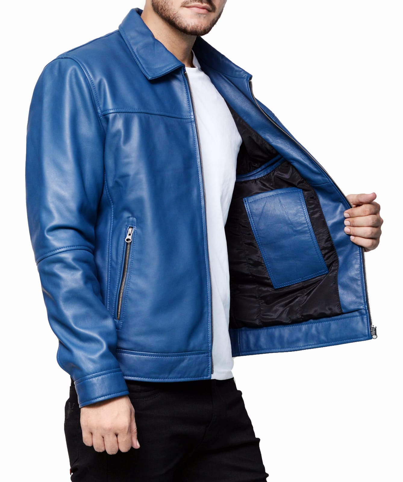 <img scr="Royal-Blue-Leather-Jacket-for-men.jpg" alt="Royal Blue Leather Jacket for Men"
