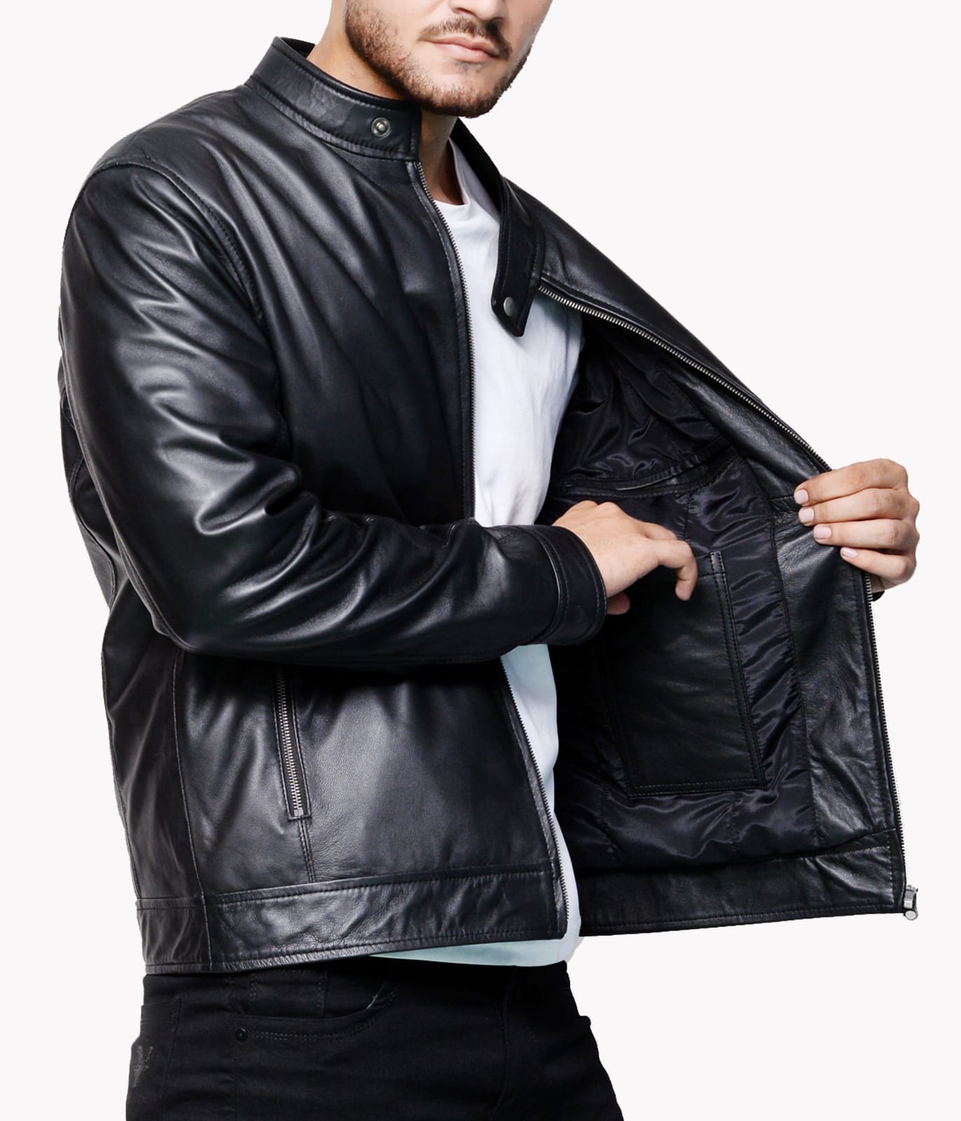 <img scr="Black-Leather-Classic-Jacket-for-men.jpg" alt="Black Leather Classic Jacket for Men"