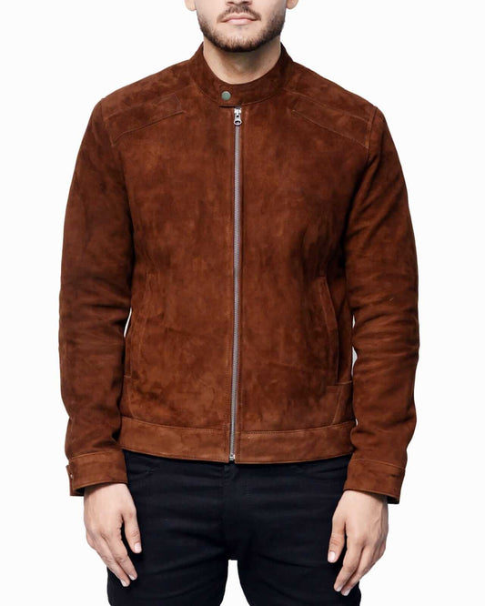 <img scr="Dark-Brown-Suede-Leather-Jacket-for-men.jpg" alt="Dark-Brown Suede Leather Jacket for Men"