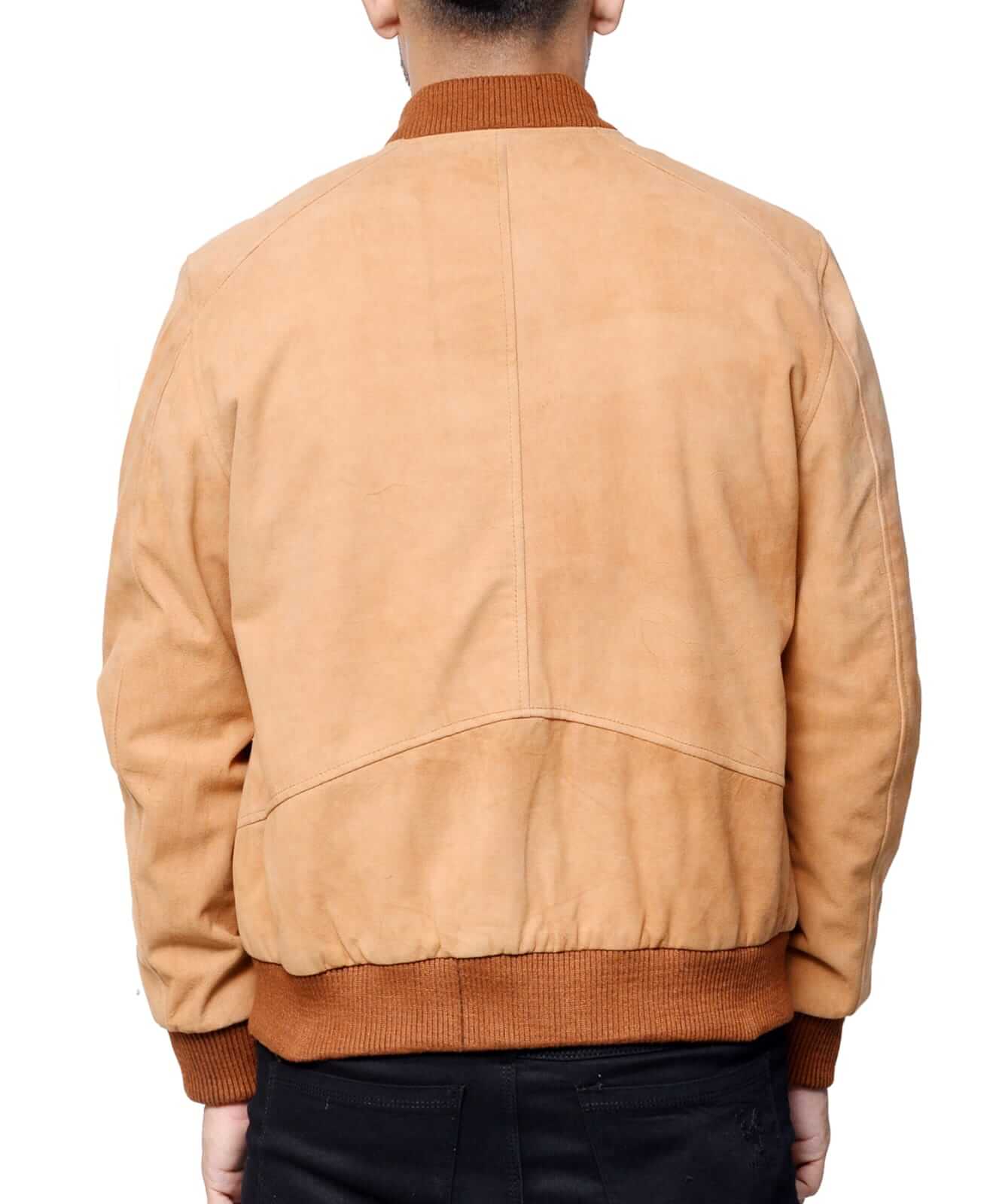 <img scr="brown-Suede-Leather-Bomber-Jacket-for-men.jpg" alt="Brown Suede Leather Bomber Jacket for Men"