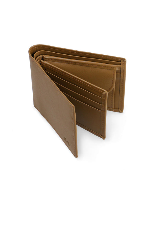 Brown leather Bi-fold wallet ATW1002
