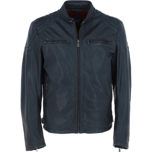 Black Leather Jacket ATJ1005