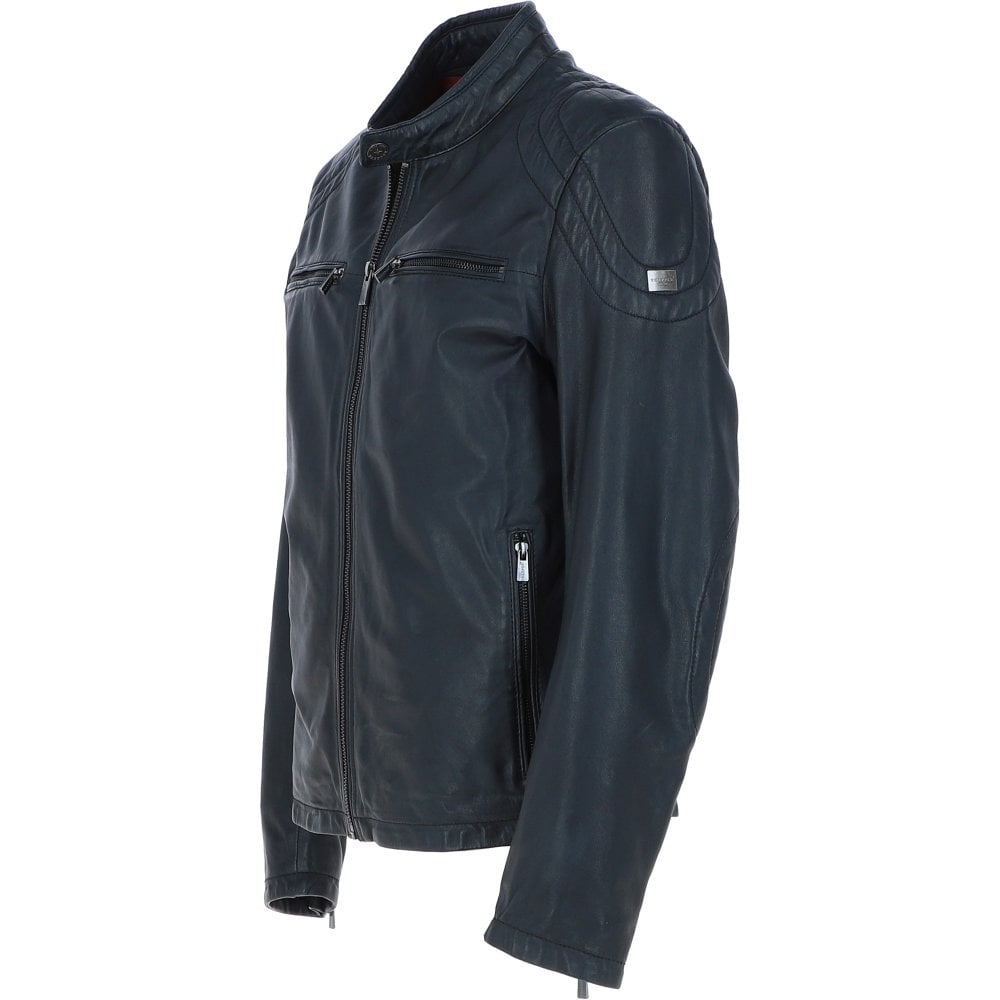 Black Leather Jacket ATJ1005