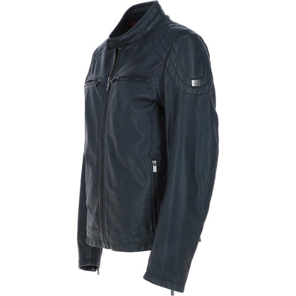 Black Leather Jacket ATJ1005