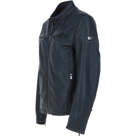 Black Leather Jacket ATJ1005